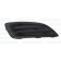 Ford Fiesta 3 Door Hatchback 2013- Front Bumper Grille Outer Section - No Lamp Holes - Matt Black O/S