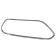 Ford Focus 2008-2011 Front Bumper Moulding Grille - Chrome