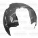 Ford Fiesta 3 Door Hatchback MK7 2013- Front Wing Splashguard (Not ST Models) O/S