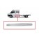 Ford Transit Mk6/Mk7 2000-2014 Rear Door Sill Crew Cab Model - Dual Sided