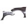 MITSUBISHI L200 15> FRT WING W/O S/L HLE W/MLDG HOLES R/H
