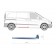 Mercede Vito - Viano 2003 -2015 Sliding Door Sill