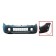 Mitsubishi L200 2015-2019 Front Bumper With Wing Extension Holes - Not Primed