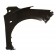 Mazda 2 2007-2010 Front Wing - With Sill Moulding Hole