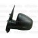 Mercedes Citan (W415) 2013- Door Mirror Electric Heated Manual Fold Type With Black Cover