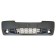 Renault Trafic 2007-2014 Front Bumper With Lamp Holes - Black (Standard Models)