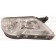 Volkswagen Tiguan 2008-2011 Headlamp Halogen Type