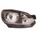 Volkswagen Up 2012-2016 Headlamp With Chrome Trim R/H