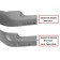 Volkswagen Caravelle 2004-2015 Rear Bumper - Primed - Template to Drill PDS Holes