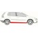 Volkswagen Golf 5 Door Hatchback MK7 2013 - 2017 Full Sill